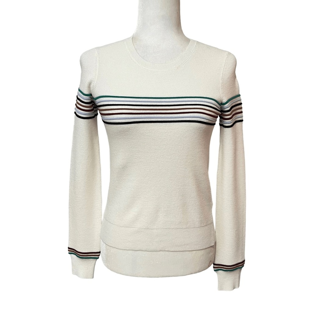 Veronica Beard Sweater Size XS Womens Poise Crew Neck Pullover EUC